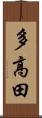 多高田 Scroll