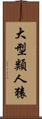 大型類人猿 Scroll