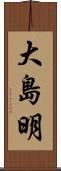 大島明 Scroll