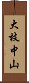 大枝中山 Scroll