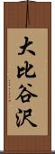 大比谷沢 Scroll