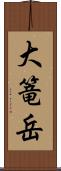 大篭岳 Scroll