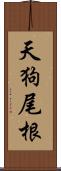 天狗尾根 Scroll