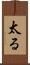 太る Scroll