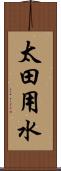 太田用水 Scroll