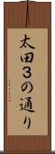 太田３の通り Scroll