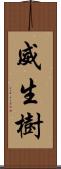 威生樹 Scroll