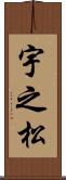 宇之松 Scroll