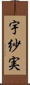 宇紗実 Scroll