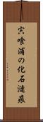 宍喰浦の化石漣痕 Scroll