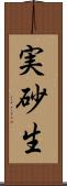 実砂生 Scroll