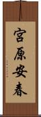 宮原安春 Scroll