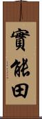 實能田 Scroll