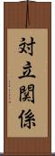 対立関係 Scroll