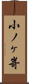 小ノヶ嵜 Scroll