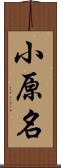 小原名 Scroll