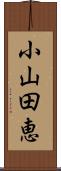 小山田恵 Scroll