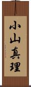 小山真理 Scroll