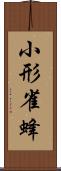 小形雀蜂 Scroll