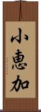 小恵加 Scroll