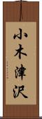 小木津沢 Scroll