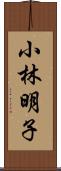 小林明子 Scroll