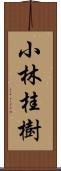 小林桂樹 Scroll