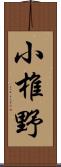 小椎野 Scroll