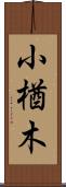 小楢木 Scroll