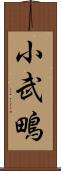 小武鴫 Scroll