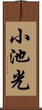 小池光 Scroll