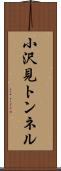 小沢見トンネル Scroll