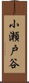 小瀬戸谷 Scroll