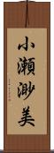 小瀬渺美 Scroll