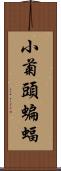 小菊頭蝙蝠 Scroll