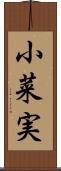 小菜実 Scroll
