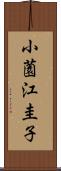小薗江圭子 Scroll