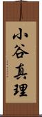 小谷真理 Scroll