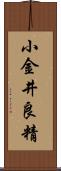 小金井良精 Scroll