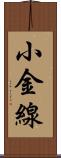 小金線 Scroll