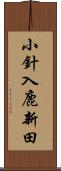 小針入鹿新田 Scroll