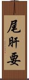尾肝要 Scroll