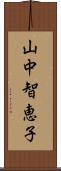 山中智恵子 Scroll