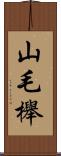 山毛櫸 Scroll