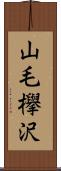 山毛欅沢 Scroll