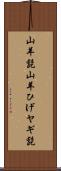 山羊髭 Scroll