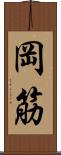 岡筋 Scroll