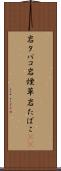 岩タバコ Scroll