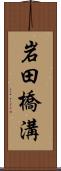 岩田橋溝 Scroll
