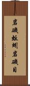 岩磯蚯蚓 Scroll